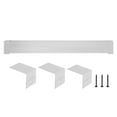 thumbnail image 1 of KFFKFF Baseboard Heater Cover Q235A Steel 72.09 x 3.15 x 7.6 inch White, 1 of 9