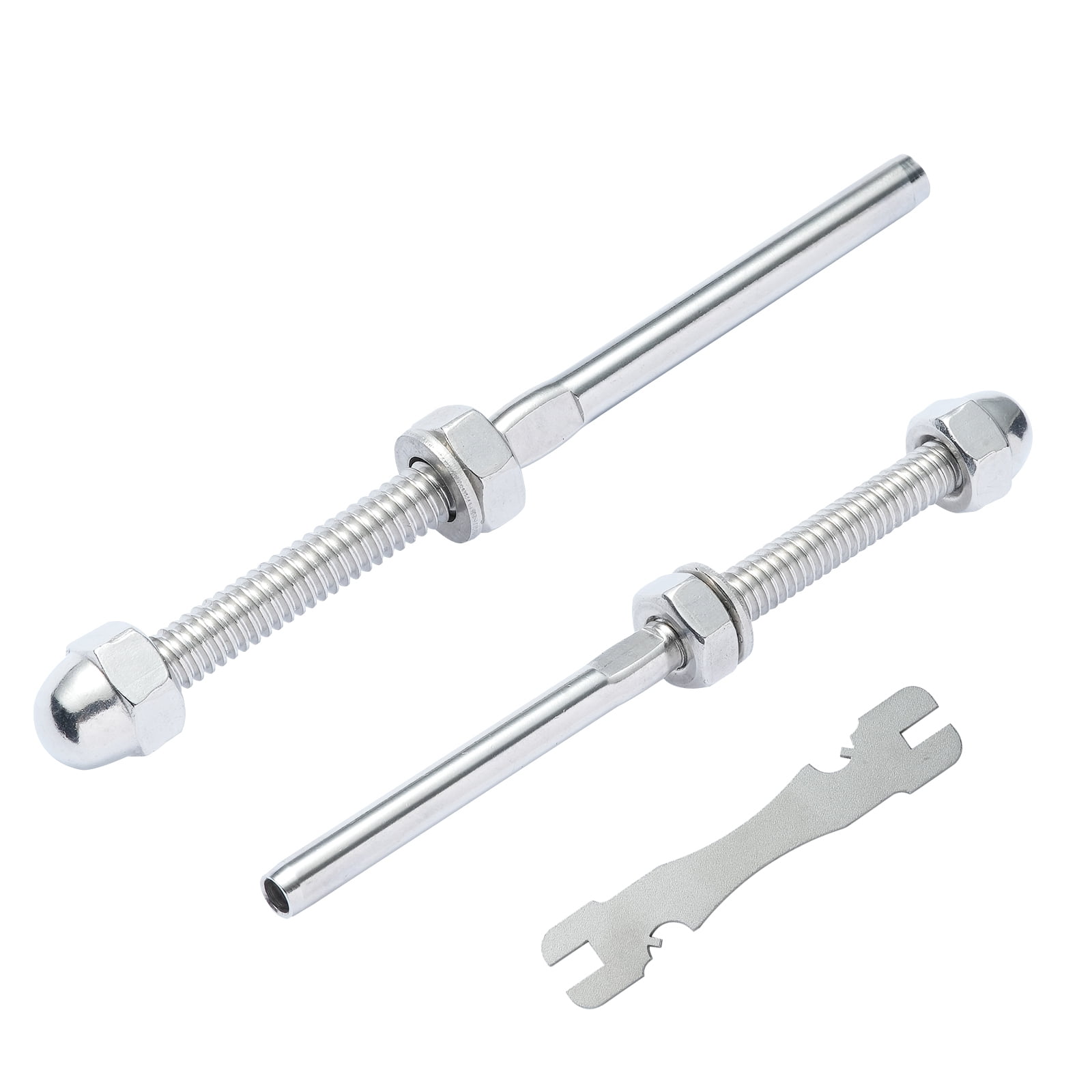 Kit Tendeur Câble Inox Pour Garde-corps - Set Avec Mors Et Boulons, 1/8"