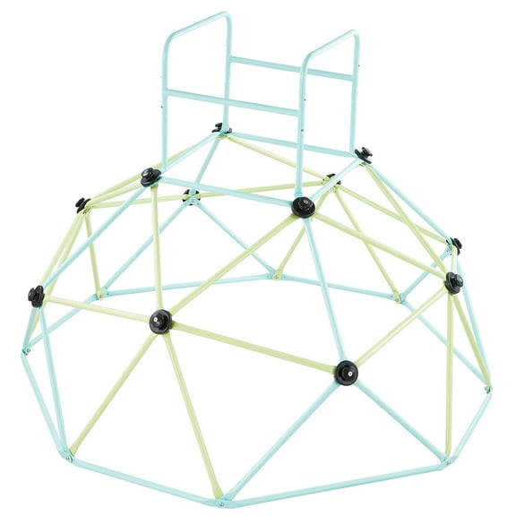 KFFKFF 6FT Geometric Climbing Dome for Kids, 600LBS Capacity, Indoor/Outdoor Jungle Gym Playground, Easy-to-Assemble Backyard Play Equipment for Ages 3 to 10