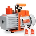 thumbnail image 1 of KFFKFF 7 CFM Vacuum Pump Air Conditioning Vacuum Pump 2 Stage Rotary Vane HVAC, 1 of 8