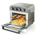 thumbnail image 1 of KFFKFF 7-IN-1 Air Fryer Toaster Oven 18L Stainless Steel 1700W Convection Oven, 1 of 9