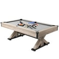 thumbnail image 1 of KFFKFF 7ft Billiards Table Combo Set 3-in-1 Multi Game Pool Table Full Accessory, 1 of 9