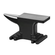 KFFKFF 8.8lbs Anvil Cast Steel 50 HRC Single Hole Anvil Blacksmith for Forging Metalwork