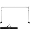 thumbnail image 1 of KFFKFF 8' Banner Stand Adjustable Display Backdrop Lightweight Portable Trade Show Wall for Photography, 1 of 9