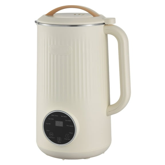 KFFKFF 8-in-1 Nut Milk Maker, 34 oz Soy Milk Machine with 180W Blending Power, Ideal for Homemade Oat, Nut, Soy Drinks, Juice, Milkshakes, Rice Cereal, and Plant-Based Beverages, Features Self-Clean