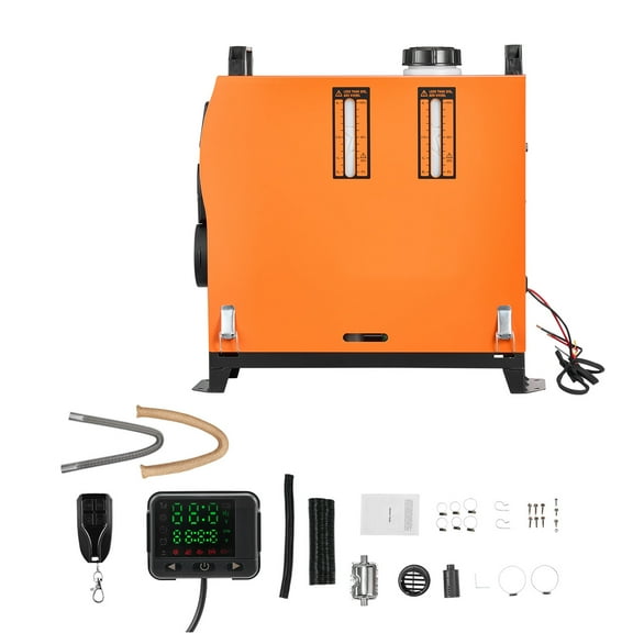 KFFKFF 8 kW Diesel Air Heater, 12-24V DC, Efficient Heating System with Remote Control and Digital Display, Quiet Operation, Voice Prompts, Suitable for RVs, Trucks, Campers, Vans, Boats