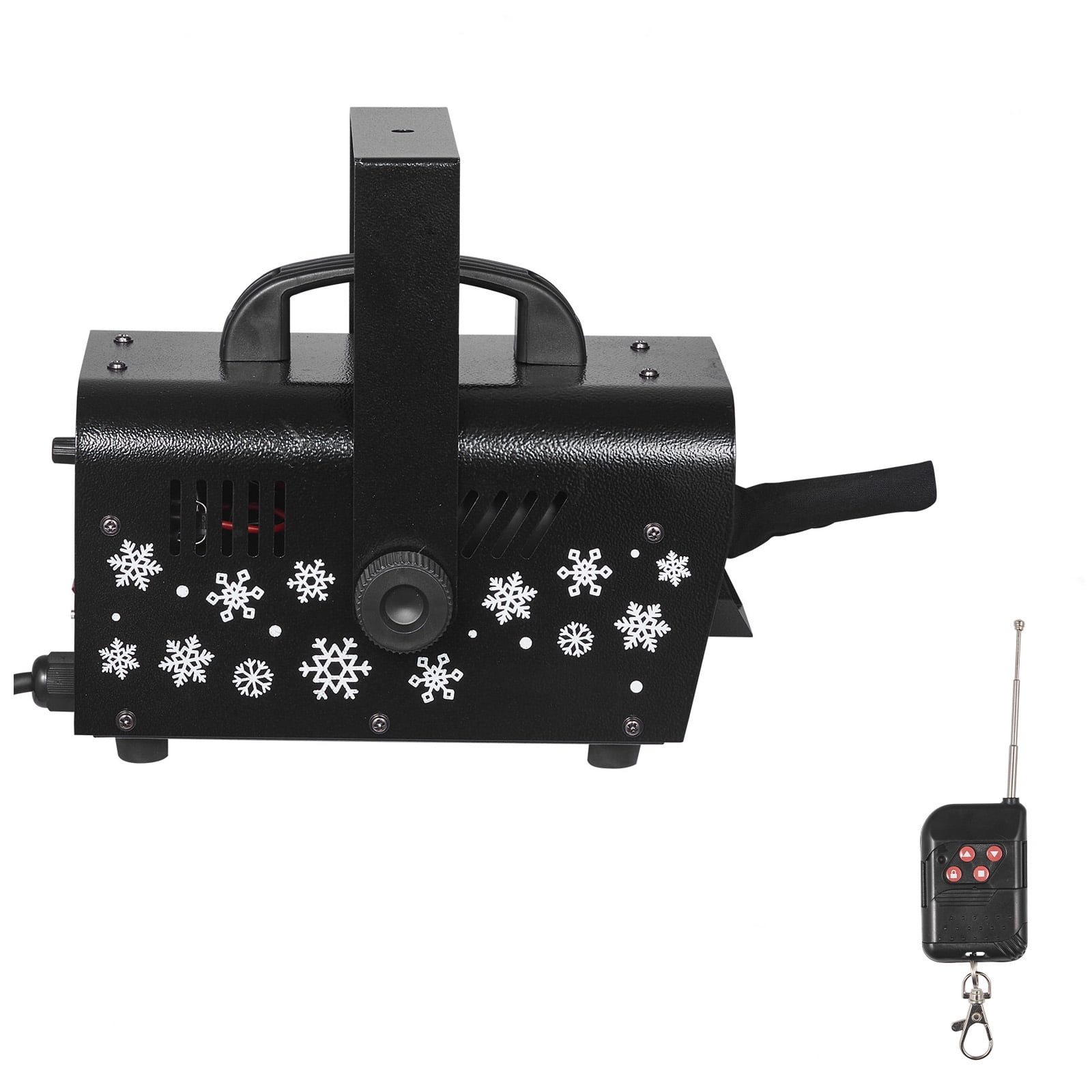 KFFKFF 800W Snow Machine with Remote Control, Portable Snowflake Maker ...