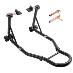 KFFKFF 850 lbs Motorcycle Bike Stand Rear Forklift Spoolift Paddock Swingarm Lift