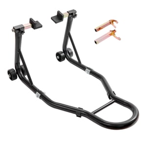 KFFKFF 850 lbs Motorcycle Bike Stand Rear Forklift Spoolift Paddock Swingarm Lift
