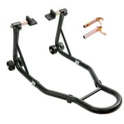 KFFKFF 850 lbs Motorcycle Bike Stand Rear Forklift Spoolift Paddock Swingarm Lift