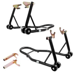 KFFKFF 850 lbs Motorcycle Front and Rear Stand Lift Spoolift Paddock Swingarm Arm