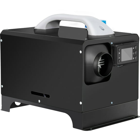 KFFKFF 8KW Diesel Air Heater, Integrated 12V Heater with LCD Display and Remote Control, Efficient Heating Solution for RVs, Trucks, Boats, Buses, Cars, Trailers, and Motorhomes