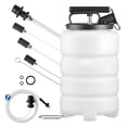 thumbnail image 1 of KFFKFF 9.5L Manual Vacuum Fluid Extractor Pump with 59-Inch Hose & Three 47-Inch Extension Tubes, Durable HDPE Tank for Oil Changes in Cars, Lawn Mowers, Boats, and Motorcycles, 1 of 9
