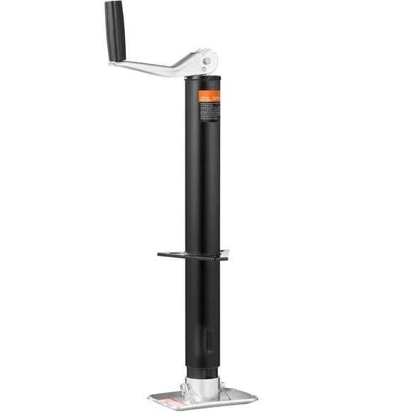 KFFKFF A-frame Trailer Jack, Bolt-on Design, 2000 lb Weight Capacity, Includes Handle for RV, Horse, Utility, and Yacht Trailers Lifting