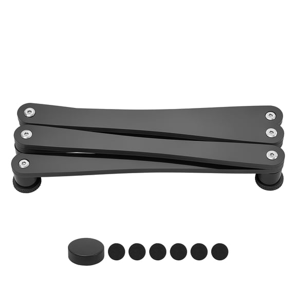 KFFKFF Adjustable 5-Section Hockey Stick Handling Trainer, Portable On/Off Ice Tool for Puck Control, Reaction Time, and Hand-Eye Coordination