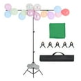 thumbnail image 1 of KFFKFF Adjustable 5 x 6.5 ft Backdrop Stand Kit, Portable Background Support with 3 Crossbars, Sturdy Screen Stand for Weddings, Photography, Video Studios, and Events, 1 of 9