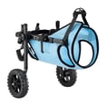 thumbnail image 1 of Kffkff Adjustable Dog Wheelchair Mobility Aid for Dogs Hind Legs Lightweight 2-Wheel Support Cart Shock Absorbing Design, 1 of 9