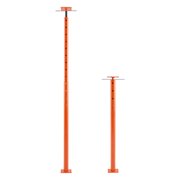 KFFKFF Adjustable Floor Jacks, Set of 2, 53-93 Inch Height Range, 18000 lbs Load Capacity, Telescoping Steel Posts for Basement Leveling and Temporary Support