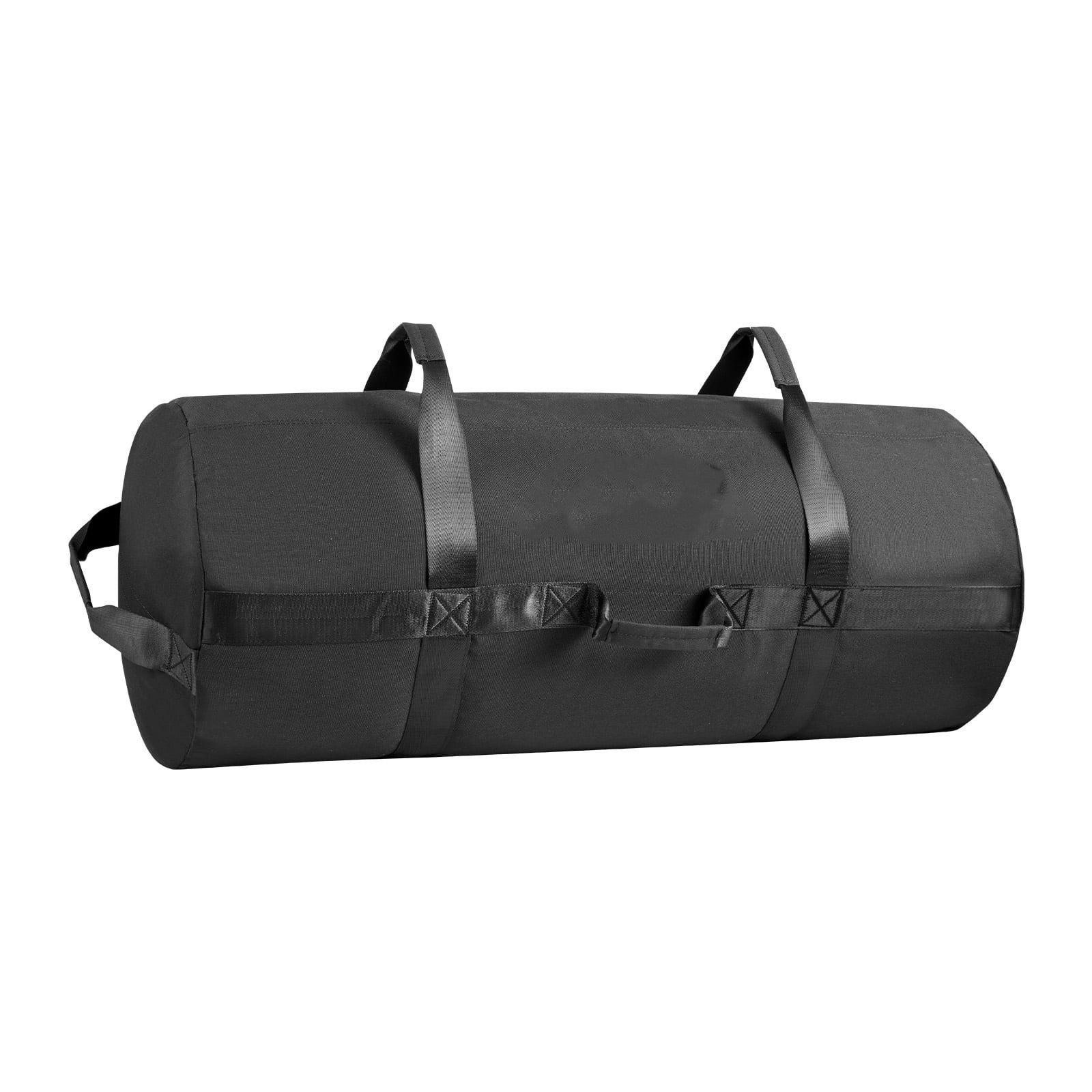 KFFKFF Adjustable Heavy Duty Sandbag for Fitness, Strength Training, Cross-Training, and Home Gym Workouts, 125-200 lbs Capacity, Black (Unfilled)
