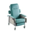 thumbnail image 1 of KFFKFF Adjustable Medical Recliner Chair with 4 Positions, Trendelenburg Design, Comfortable Padded Seat, 4 Wheels, and Dual Trays for Healthcare Facilities and Home Care, 1 of 9