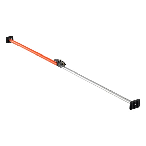 KFFKFF Adjustable Ratcheting Cargo Bar, Extends 40" to 73", Durable Steel Load Stabilizer with Non-Slip Pads, Telescoping Bar for SUVs and Sedans