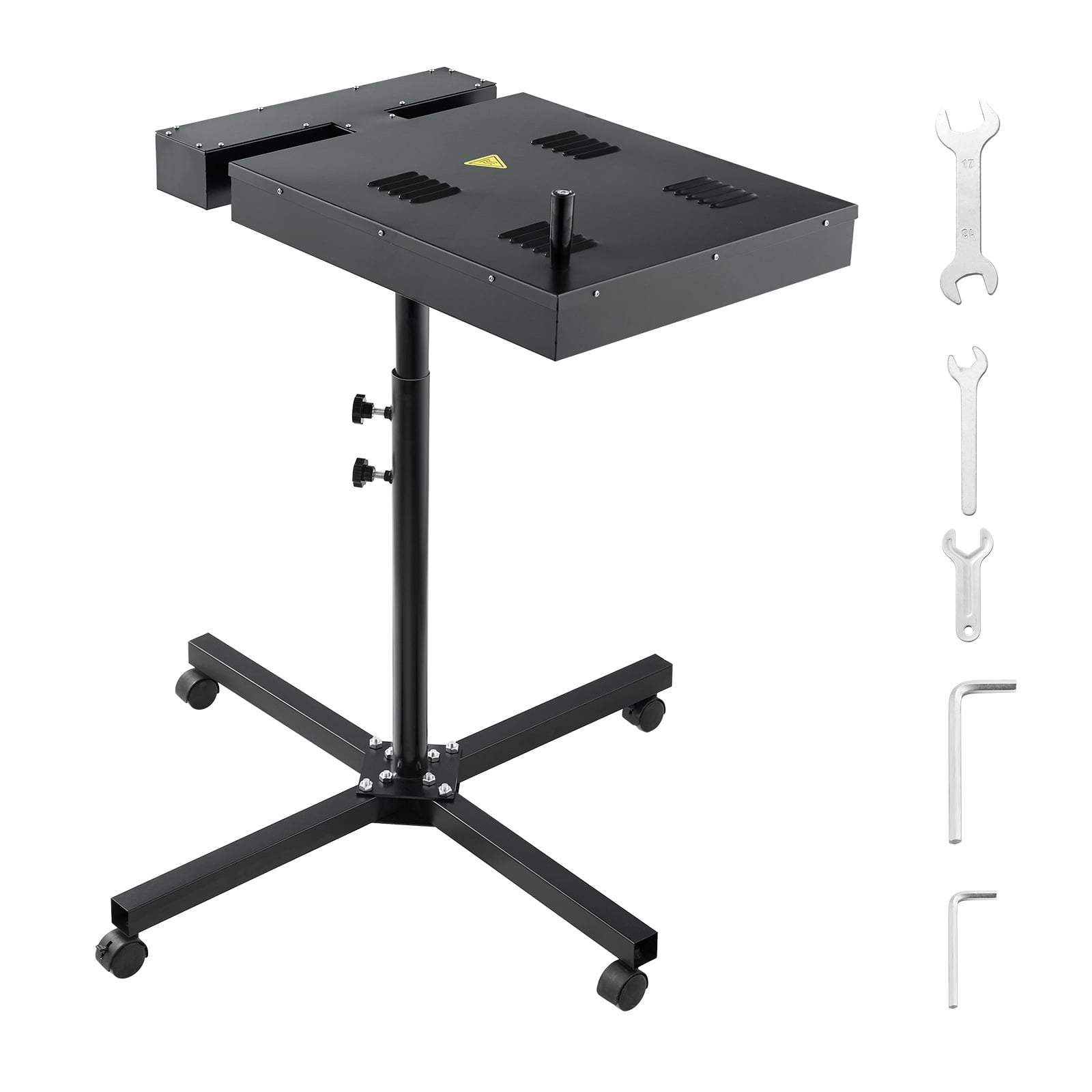 KFFKFF Advanced Flash Dryer, 18x18 inch, Enhanced 2000W, Suitable for Screen Printing Equipment, Temperature Regulation from 0-750, Comes with Stand with Adjustable Height, 360 Swivel