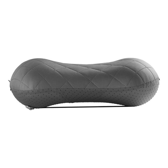 KFFKFF Air-Filled Camping Cushion, 5-Inch Enhanced Comfort Travel Cushion, Gentle Trekking Pillows with Detachable & Cleanable Cover, Carry Pouch, Compact and Handy for Camping, Air Journeys