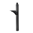 thumbnail image 1 of KFFKFF Powder-Coated Black Finish Mailbox Post In-Ground Mounting Stand, Aluminum, Durable Metal Post Sleeve Kit, 56 x 4 x 4 Inches, 1 of 9