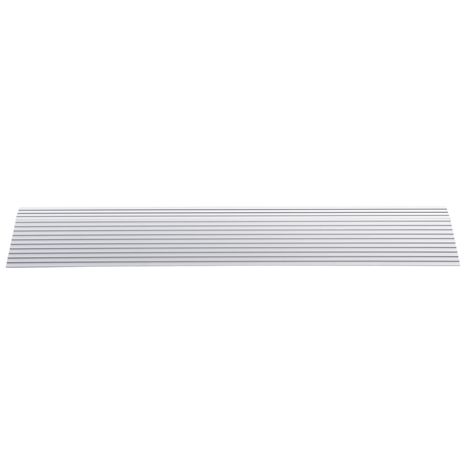 KFFKFF Aluminum Ramp, 1" High, 800 lbs Capacity, Wheelchair/Scooter Entry Solution, Adjustable for Easy Access, Power Chair Friendly, Modular for Doorways