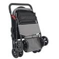 thumbnail image 1 of KFFKFF Animal Buggy, Supports up to 44 lbs, Collapsible Canine Cart, Quad-Wheel Feline Buggy with Ventilated Screens & Switchable Grip, Mobile Animal Transport Buggy with Stopping Mechanism, 1 of 9
