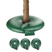 KFFKFF Arbor Hydration Circles, Set of 4, 20-Gallon Tree Hydration Sacks, 6-9 Hours Gradual Dispensation, Reusable Botanical Water Pouches, Water Conservation, Robust Irrigation Method