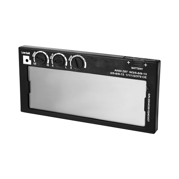 KFFKFF Auto-Darkening Welding Lens 4.25" x 2", Adjustable Shade 5-13 with True Color Technology, Dual Arc Sensors & Gold Coating, Compatible with Various Welding Helmets for TIG, MIG, MMA Tasks