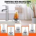 thumbnail image 1 of KFFKFF Automatic Glass Rinser ABS Cup Cleaner Cup Washer 10 Water Jets Coffee Cup Washing Tools Kitchen Sink Pitcher Washer for Bar Home Household, 1 of 8