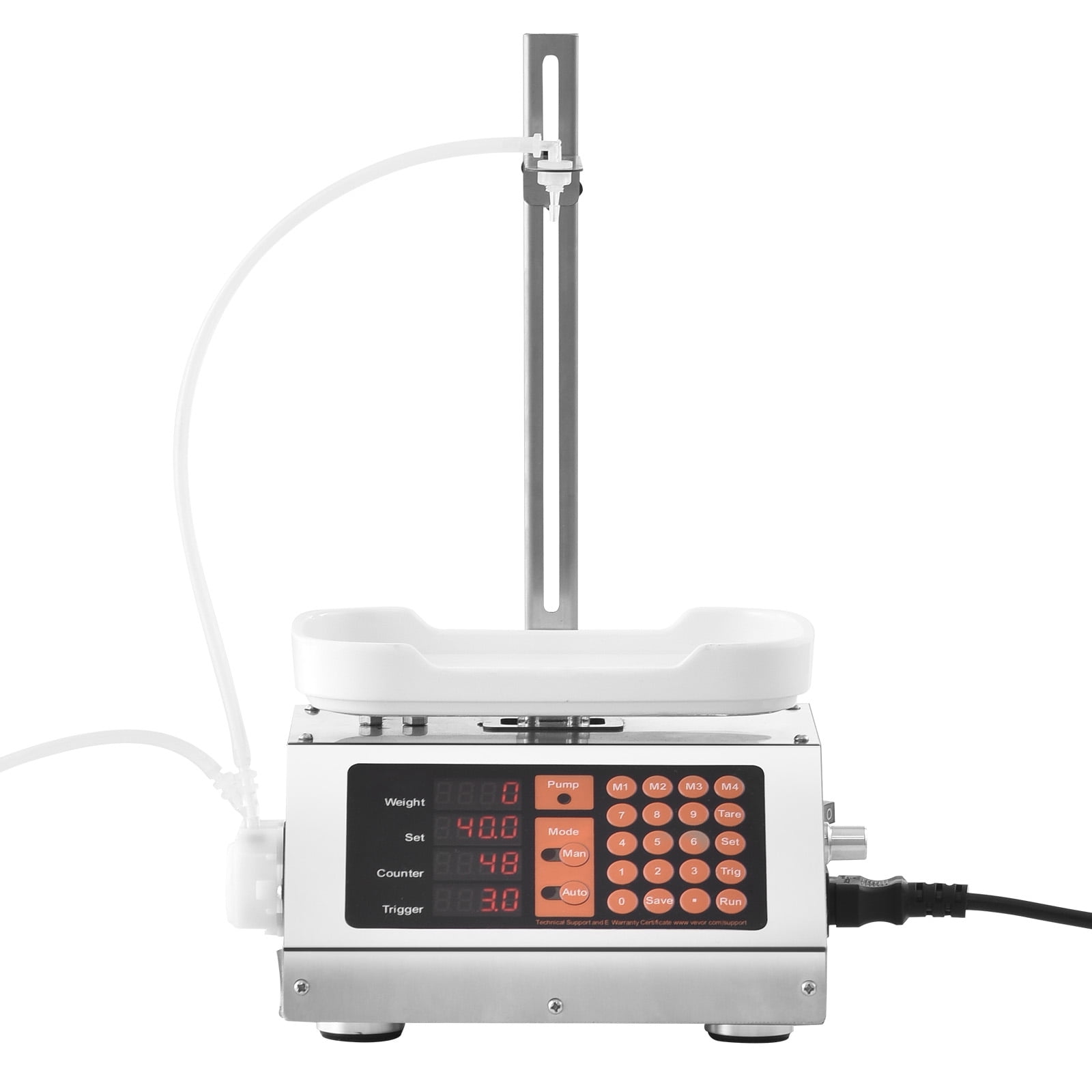 KFFKFF Automatic Liquid Filling Machine Digital Control Bottle Filler 5-50 g
