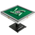thumbnail image 1 of KFFKFF Automatic Mahjong Table with Wheels, Includes 2 Sets of 42 mm Tiles (152 Pieces), Foldable Design with Automatic Shuffling, Ideal for Home Use, Outdoor Activities, 1 of 9