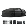 thumbnail image 1 of KFFKFF Automobile Roof-Top Cargo Bag, 21 Cubic Feet Capacity, Suitable for All Vehicles with or without Racks, Comprised of 100% Waterproof 900D Oxford Fabric, Includes Lock, Anti-Skid Mat, 1 of 9
