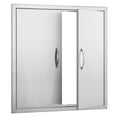 thumbnail image 1 of KFFKFF BBQ Island Door 31x31 Inch Access to Outdoor Kitchen Stainless Steel, 1 of 9