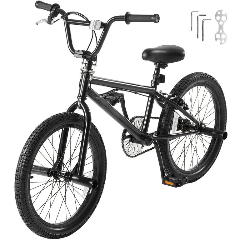 KFFKFF BMX Cycle, Freestyle Bike with 20-Inch Wheels, BMX