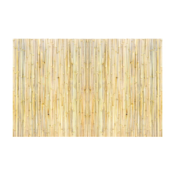KFFKFF Bamboo Barrier, Sustainable Privacy Fence 6ft x 8ft x 0.75in, Bamboo Panel for Garden, Backyard, Balcony, Patio, Poolside Decorative Screen