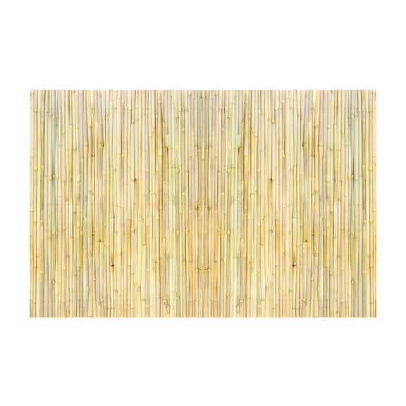 KFFKFF Bamboo Barrier, Sustainable Privacy Fence 6ft x 8ft x 0.75in, Bamboo Panel for Garden, Backyard, Balcony, Patio, Poolside Decorative Screen