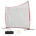 thumbnail image 1 of KFFKFF Barricade Backstop Net, Portable Barricade Backstop 16x10ft Tennis Sports Obstacle Softball Practice Net w/Carry Bag for Baseball Softball Soccer Hockey Training, 1 of 9