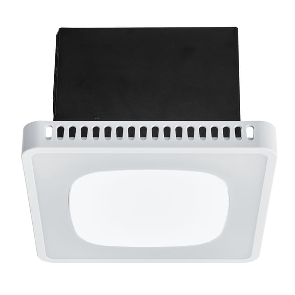 KFFKFF Bathroom Exhaust Fan with Adjustable Airflow, RGB Lighting, Quiet Operation, and Durable DC Motor for Ventilation in Various Spaces
