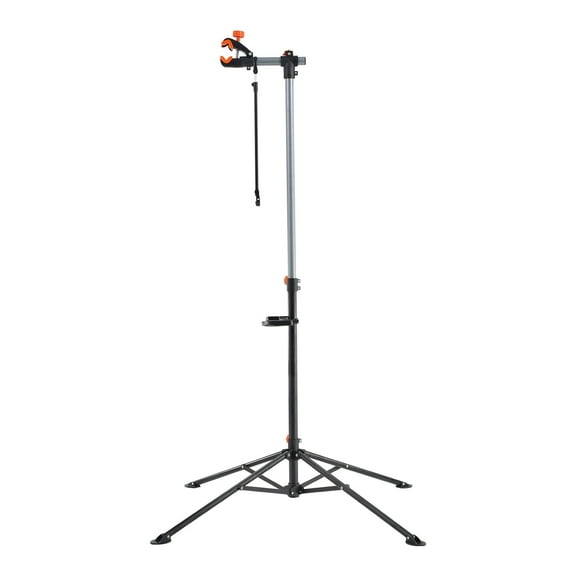 KFFKFF Bicycle Servicing Stand, 80 lbs Robust Steel Cycle Fixing Stand, Height Modifiable Cycle Servicing Workstation with Magnetic Equipment Holder Extendable Arm