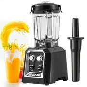KFFKFF Blender 68-ounce smoothies shakes Commercial Countertop Blenders Black
