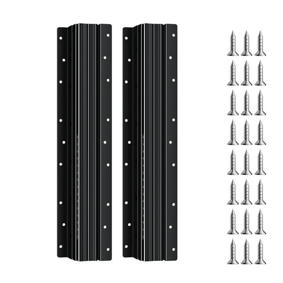 KFFKFF Bottom Drawer Runners, 16-inch, Comprehensive Extension Ball Bearing Under Stair Cabinet Tracks, 260 LB Weight Tolerance Sturdy Under Stair Cabinet Slide Rails, Ideal for DIY Substitution