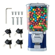 KFFKFF Bubble Gum Machine for Children, 17H Household Sweet Vendor, PC Candy Distributor, Gumball Machine for Gaming Outlets, Coin-Driven Gumball Repository for Toy Capsules Bouncy Balls Sweets