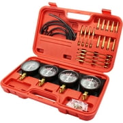 KFFKFF Carburetor Adjustment Tool Kit for Synchronizing Fuel Vacuum Carburetors, Includes Sync Gauge and Durable Rubber Hoses