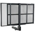 thumbnail image 1 of KFFKFF Hitch Mount Cargo Carrier, 45.3" x 25.6" Iron Rack with Foldable Ramp, Basket Hitch Rack with Secure Straps and Stabilizer, 500LBS Capacity Scooter Carrier Compatible, 1 of 9