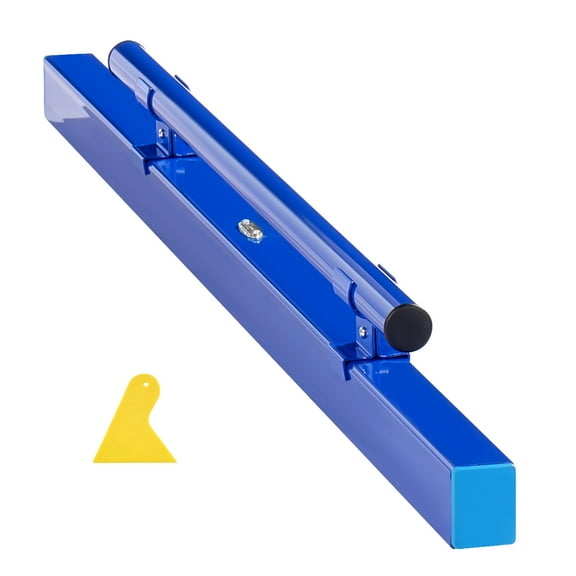 KFFKFF Cement Leveler, 48-Inch Leveler with Bubble Indicator, Simple Maintenance & Closed End Structure, Aluminum Featherweight & Switchable Grip for Evening Out Surfaces