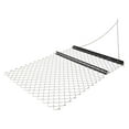 thumbnail image 1 of KFFKFF Chain Harrow, 4x5 ft Drag Harrow - Constructed from Q235 Steel, UTV Tractor Implements for Ground Smoothing or Turf Preparation, Robust Harrow Rake for Gravel Pathway, Agricultural Field, 1 of 9